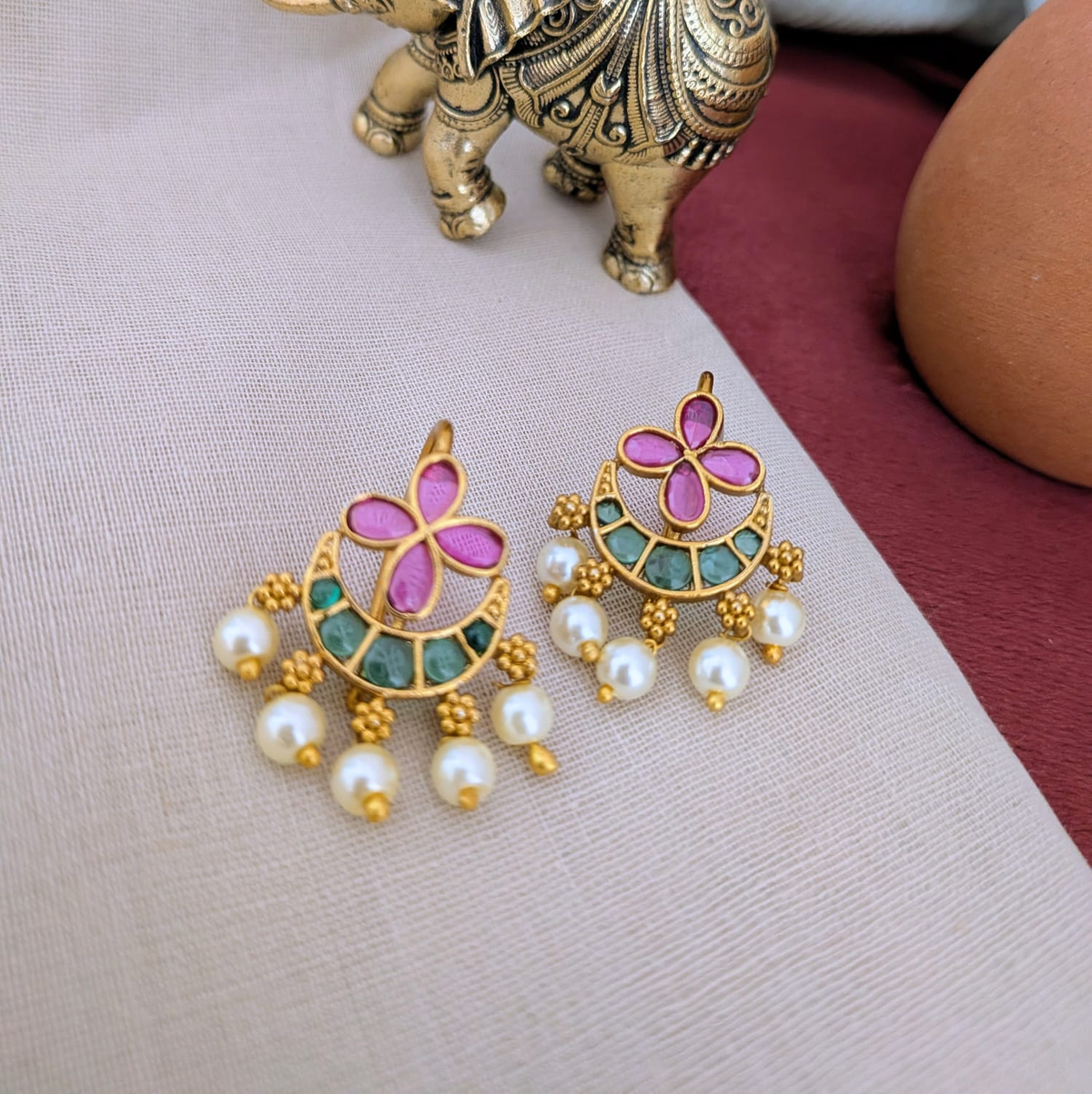 Floral design Earcuff/Bugadi
