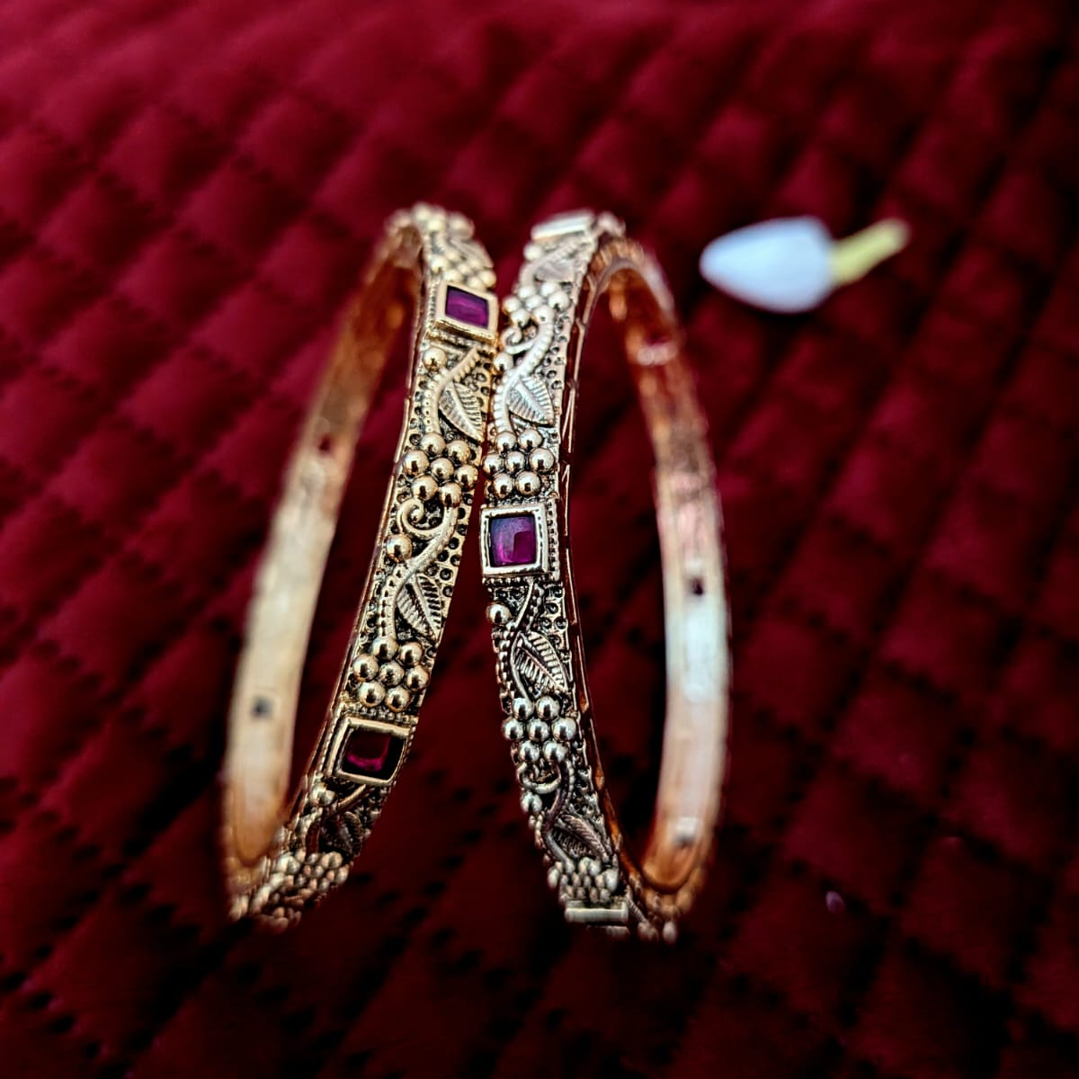 Oval Lakshmi motif Kids-bangle