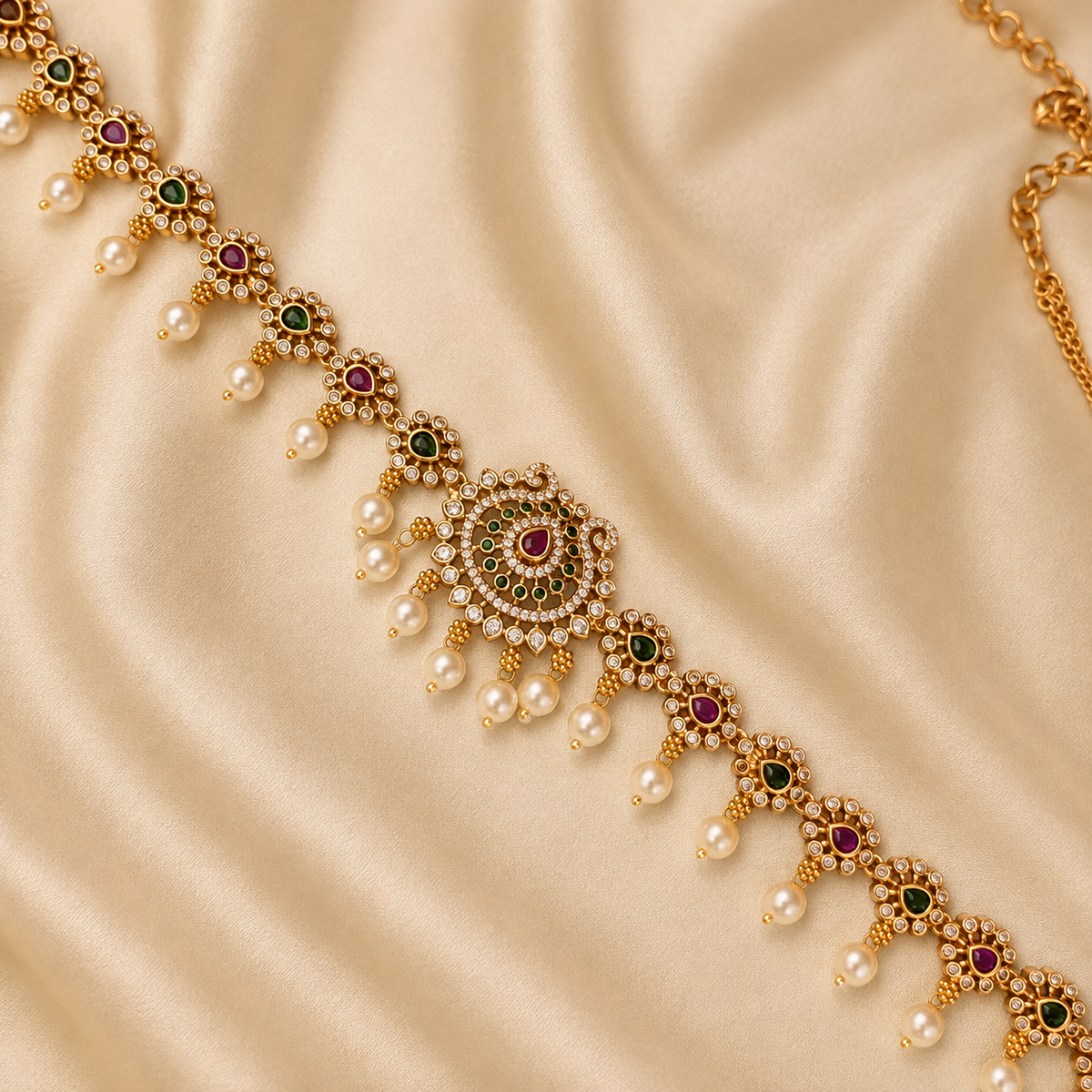 Golden floral design Hipbelt