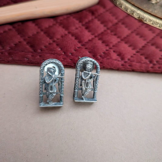 Krishna Temple Arch Stud Earring