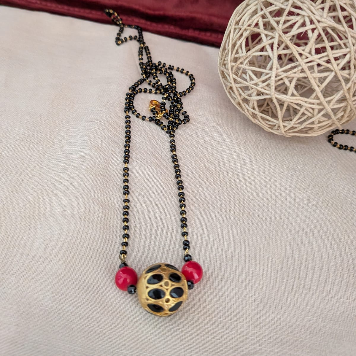 Jadau mangalsutra