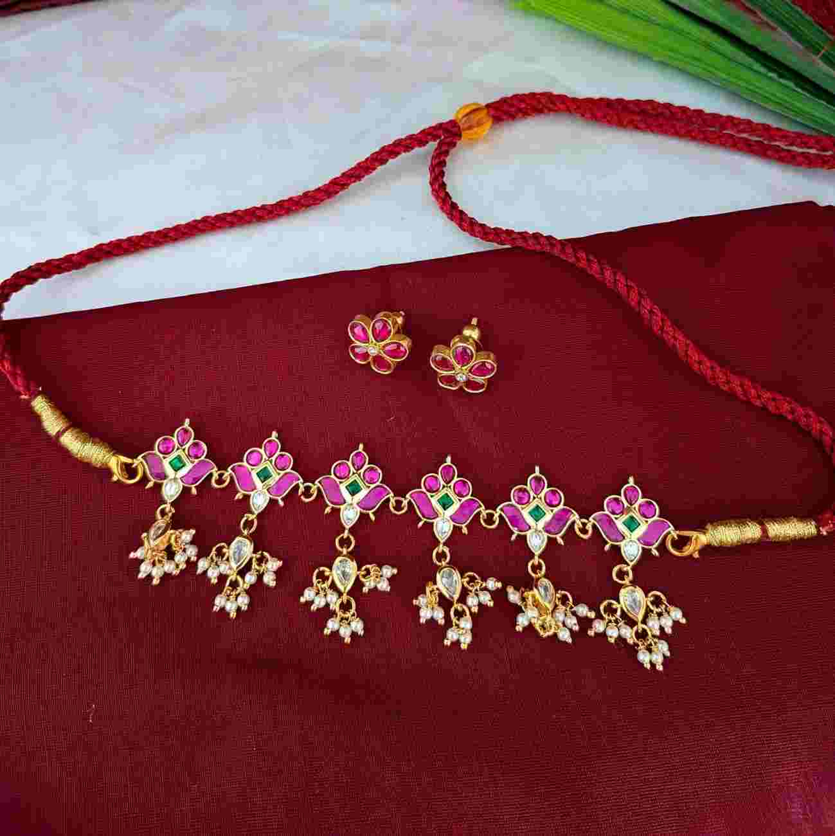 Stunning Jadau Kundan Choker Set