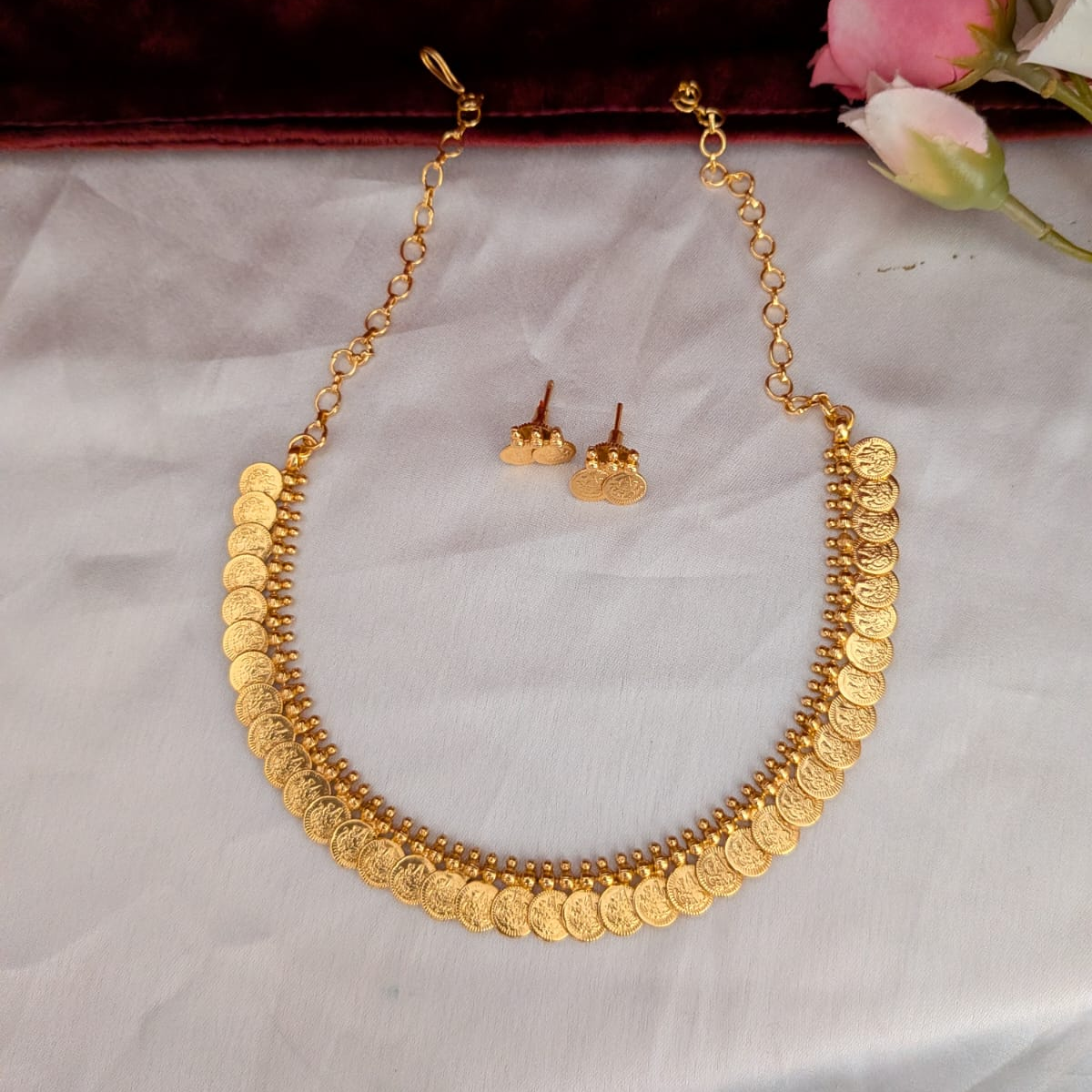 Coin Lakshmi Necklace